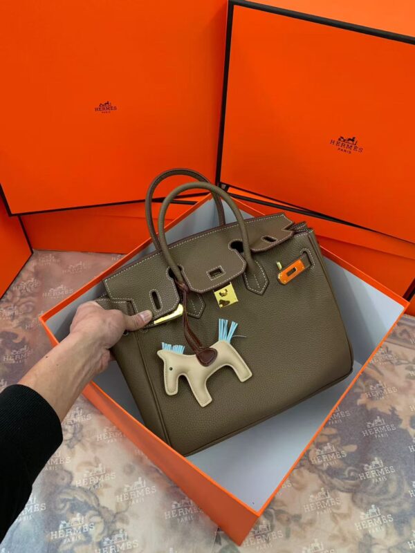 HERMES，エルメス プラチナムカラー レディースバッグ - 图片 13